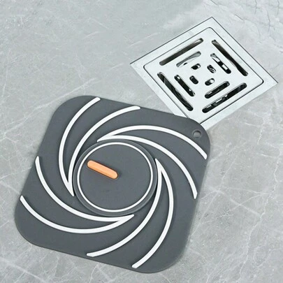 1/2 件防臭硅胶排水盖、排水过滤器和排水塞二合一，适用于厨房、浴室、卫生间、阳台家居浴室装饰秋季装饰返校