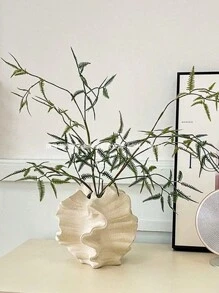 珊瑚裝飾花瓶 花朵造型蘆葦草花瓶 極簡北歐波希米亞現代農舍風裝飾 適用於客廳、廚房、壁爐、臥室、餐桌、辦公室 情人節與聖誕節最佳禮物 - 彩色 - 查看 10