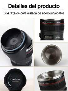 Cafeteras de acero inoxidable aisladas, - Negro - Ver 5