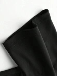 Tween Girl 优雅休闲简约熊皇冠图案标语圆领短袖 T 恤，新品春夏