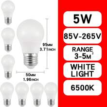 4 pezzi/8 pezzi Lampadina E27 LED AC 220V 240V 18W 15W 12W 9W 6W 3W Faretto per illuminazione domestica, lampada da tavolo