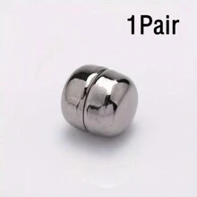 1 par/4 pares de broche de perla invisible con cierre magnético premium para mujeres - Pasador magnético antideslizante para el cuello de verano para fijar la ropa y realzar los atuendos
