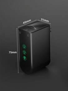 Mini Portable Road Bike Air Pump Handheld Smart Wireless Air Pump Bike Wheel Tyre Inflation - Black - View 11