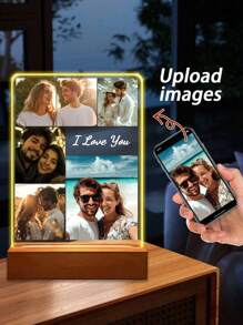 1pc Custom Music Plaque, Personalized Acrylic Plaque, Custom Couple Song Gift, Custom Album Cover, Personalized Picture Frames, Custom Song Poster, Custom Plaque Photo, Personalized Music Poster