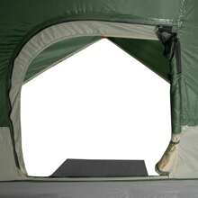Waterproof 3 Person Dome Camping Tent In Green Lightweight Easy Setup Outdoor Shelter - Green - View 10