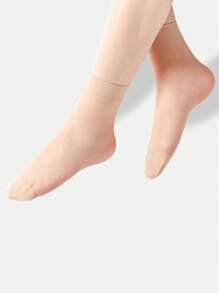 Women's Solid Color Mid-Calf Socks, Lightweight & Skin-Friendly, Versatile & Fashionable, Comfortable Mid-Length Socks, Autumn/Winter - Multicolor - View 7