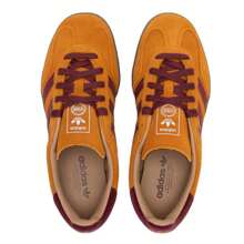 GAZELLE INDOOR Adidas Originals Unisex Retro Fashion Sneakers, JH5411 - Craft Ochre/dark Red/warm Sand - View 4