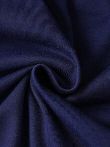 Tween Boy Video Game Graphic Print Short Sleeve Casual Top - Royal Blue - View 7