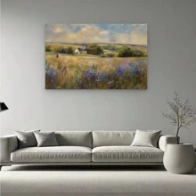 Vintage Wildflower   Canvas Art   Wooden Framed Wall Decor For Bedroom, Living Room, Hallway Ready To Hang, Perfect For Room Decor - Framed - View 4