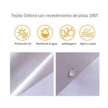 Funda Cubierta Auto Grande 4.9m Anti-sol Polvo Viento XL ,Funda Sedan Cubierta Auto Coche Protector Impermeable 4.9m