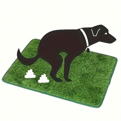 Césped artificial reutilizable para entrenamiento de mascotas, alfombra de césped artificial desodorizante, almohadilla lavable para entrenamiento de perros, regalo de Navidad