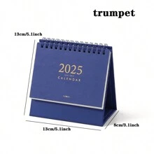1 件 2025 年新款创意基本日历，简约优雅桌面计划器办公室装饰