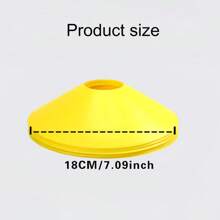 Training Signs School Road Cone Obstacle Sign Disc Multi-Cone Disc Sports Supplies Training Equipment Batch Footwork Training Agility Training Speed Training Multi-Color