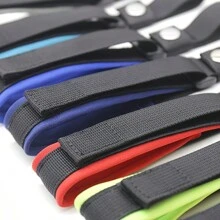 1 件宠物防脱腕带：狗自动伸缩牵引器，防滑可调节遛狗绳腕带 - 方便带宠物外出