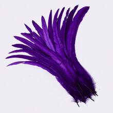 10Pcs 35-40cm/14-16inch Natural Women's Rooster Feather Headwear Accessories DIY Feather Crafts Wedding Party Home Decoration
