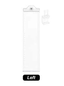 1 pieza Tablero de notas acrílico transparente/gris translúcido para monitor, diseño multifuncional con clip sin pegamento izquierdo/derecho, bloc de notas, almacenamiento de teléfono, tablero de mensajes para pantalla de computadora, adecuado para la temporada de regreso a clases, estudiantes, aprendizaje, negocios, escritorio de oficina - Multicolor - Ver 12