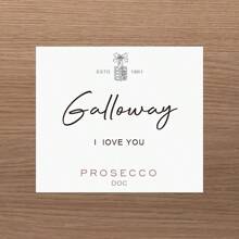 Custom Waterproof Wine Bottle Labels For Weddings, Anniversaries, And Celebrations-Personalized Design For Prosecco, Champagne, And Liquor Bottles- Vinyl, Scratch Resistant, Ideal For Indoor And Outdoor Events - Multicolor - View 17