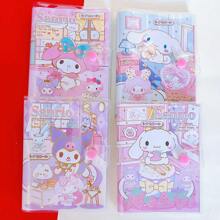 Sanrio Quaderno di Kuromi Sanrio, diario per studenti femminili, diario creativo anti-stress, forniture scolastiche, Ritorno a Scuola