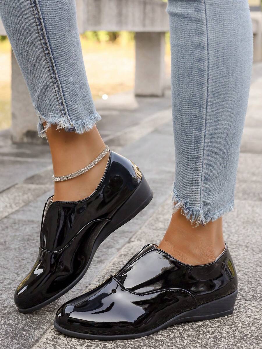 Ivoire, bout rond, talon carré en satin avec lacets de ballerine, chaussures de mariage pour femmes, chaussures de mariée, talons pour la mariée, talons de mariage - France
