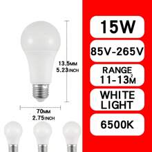 4 pezzi/8 pezzi Lampadina E27 LED AC 220V 240V 18W 15W 12W 9W 6W 3W Faretto per illuminazione domestica, lampada da tavolo
