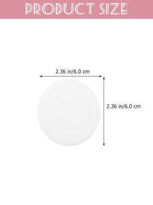 100pcs/50pcs Unisex Disposable Round Makeup Remover Pads, 6*6cm Disposable Skincare Cleansing Bags, Soft-Textured Makeup Remover Wipes For Nail Polish Removal, Makeup Removing Pads, Face Wash, Travel Portable Set, Suitable For Facial Care, Makeup, Skincare, Home Or Travel, Wedding, Party, Birthday, Women's Gift, Best Friend, Teacher, New Year, Christmas, Halloween Gift