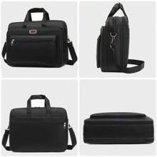 NetHong 17" Inch Laptop PC Waterproof Shoulder Bag Carrying Soft Notebook Case Cover UK - Black - View 6