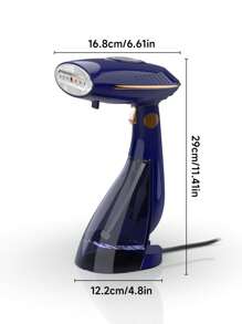PANCERKA 1 PIEZA Vaporizador de ropa de viaje compacto - 1500W, calentamiento rápido en 30s, capacidad de agua generosa, apagado automático, vapor firme para eliminar arrugas rápidamente (Enchufe EU)