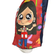 Apron For Teacher Educator: Exclusive Designs - Blue - View 4