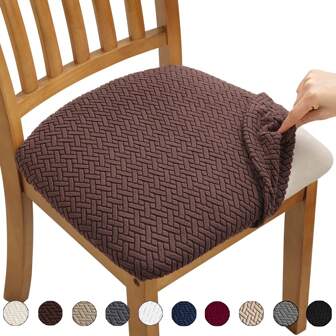 1/4/6 Pieces Of Starlink Chair Covers, Stretchable, Detachable And Washable Chair Protection Covers For Dining Chairs, Suitable For Home Decoration In Hotels, Restaurants And Banquets.