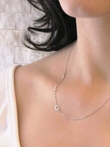 Initial Birthstone Necklace, Personalized Necklace, Letter Necklace, Birthstone Necklace,Minimalist Necklace, Mothers Day Gift, Gift For Her,Gold,Stylish,Colorful,Vintage,Unisex,Hipster,Simple,Casual,Custom,Personalized,Unique,Ideal Gifts For Him,Ideal Gifts For Her,Her,Boyfriend,Girlfriend,Dad,Mom,Family,Friends,For Anniversaries,For Birthdays,For Graduation,For Prom,For Party,Jewelry Women,Elegant Outfit