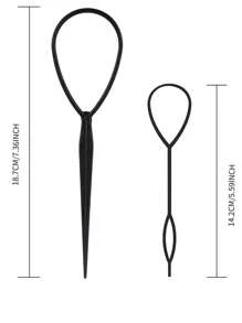 Topsy Tail Tools ,Hair Rollers,Heatless Curls,Hair Curler,Hair Products And Accessories For Barber Salon Beauty Travel Essentials,Back To School,Travel Holiday Essentials,Hair Accessories For Women - Multicolor - View 8