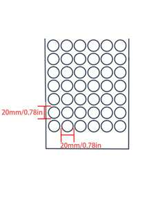 1000pcs Diamond Painting Sticker Labels, Round And Square Shapes, Suitable For DIY, Toolbox, Storage Box Markings, Writable Digits & Letters