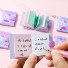 Sanrio Quaderno mini 3D ufficiale Sanrio, taccuino compatto e portatile con rilegatura a spirale, comodo e piatto per gli studenti