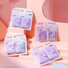Sanrio Quaderno mini 3D ufficiale Sanrio, taccuino compatto e portatile con rilegatura a spirale, comodo e piatto per gli studenti