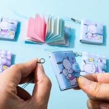 Sanrio Quaderno mini 3D ufficiale Sanrio, taccuino compatto e portatile con rilegatura a spirale, comodo e piatto per gli studenti