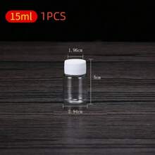 1pc 5Pcs 15 100ml Plastic Pill Bottles With Seal Caps - Ideal Empty Medicine Dispenser For Capsules Cosmetics And Storage Containers 50ML 30ML