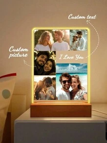 1pc Custom Music Plaque, Personalized Acrylic Plaque, Custom Couple Song Gift, Custom Album Cover, Personalized Picture Frames, Custom Song Poster, Custom Plaque Photo, Personalized Music Poster