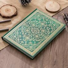 Large B5 Notebook, 128 Pages, Extra Thick Vintage Diary, European Style Hardcover Personalized Stationery Notebook