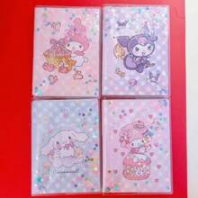 Sanrio Quaderno di Kuromi Sanrio, diario per studenti femminili, diario creativo anti-stress, forniture scolastiche, Ritorno a Scuola