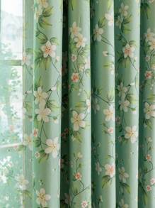 1 buc. Perdele dublu strat opace 100%, perdele termoizolante pentru casă, sufragerie, dormitor, birou, petrecere, decorare zilnică - Multicolor - Vizualizare 6