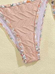 European & American Fashion Spring Bikini Set, Special Fabric Swimwear, For Summer Beach Vacation