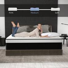 CHEVNI 8/10/12/14 Inch Twin Full Queen King Mattress Gel Memory Foam Spring Hybrid Mattress In A Box - 白色 - 查看 4