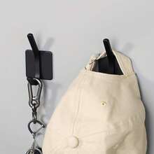 1pc Stainless Steel Wall Hook - Silver - View 4