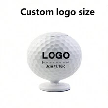 Customized Golf Ball With Logo & Text, Creative Golf Decor, Golf Accessories