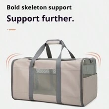Extra Large Portable Pet Carrier - Spacious, Detachable, Foldable, Breathable Design, Convenient For Pet Travel - Suitable For Cats, Dogs And Small Animals Cat Backpack Cat Bicycle Trailer - Multicolor - View 6