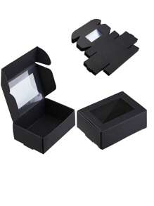 8pcs/16pcs/24pcs Rectangular Gift Box With Window, Suitable For Soap, Candy, Chocolate Packaging, Party Favors - Multicolor - View 13