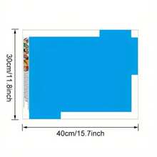 1pc 5D DIY Diamond Painting Kit - Patterned Design, Full Round Acrylic Diamonds, Numbered Mosaic Painting Art Craft, Frameless Wall Decor, Suitable For Living Room, Bedroom, Office - Ideal Gift For Holidays