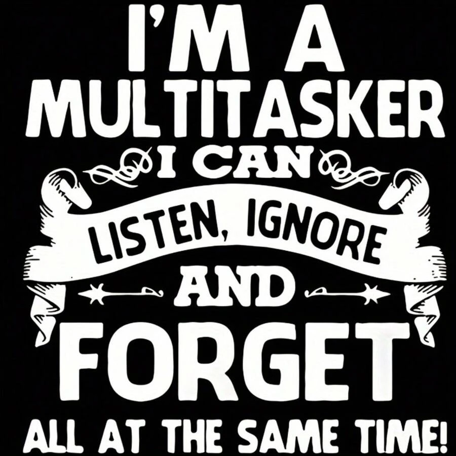 1/2/3pcs Humorous Multitasking Quote Vinyl Iron-On Transfer Decals, Mixed Color Durable Heat Press Patches For DIY T-Shirts, Sweaters, Jeans, Fashion Backpacks - Personalized Style With Easy Application - Multicolor - View 1