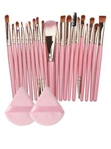 32pcs/Set Makeup Brush Set, Includes Makeup Sponge, Powder Puff, Foundation Brush, Blush Brush, Face Brush, Eye Brush, Eyebrow Brush, Makeup Sponge, Mixed Brush, Concealer Brush, Makeup Sponge, Velvet Triangle Powder Puff, Cosmetic Sponge, Makeup Blender, Makeup Tools Soft & Skin-Friendly, Latex-Free Sponge & Puff, Suitable For All Skin Types, Blush, Foundation, Moisturizer And Powder Puff, Dry & Wet Puff,Makeup,Cheap,Room Decor,Vanity,Travel,Bedroom,Makeup Accessories,Puff,Makeup Blender,Powder Puff,Makeup Sponge,Cheap,Stocking Stuffers,Makeup,Makeup Tools,Cheap Stuff,Gifts,Gifts For Women,Christmas Gifts