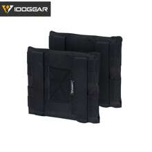 IDOGEAR Tactical Side Plate Pouch For AVS JPC2.0 MOLLE  Camouflage Accessories 35107 - 黑色 - 查看 3